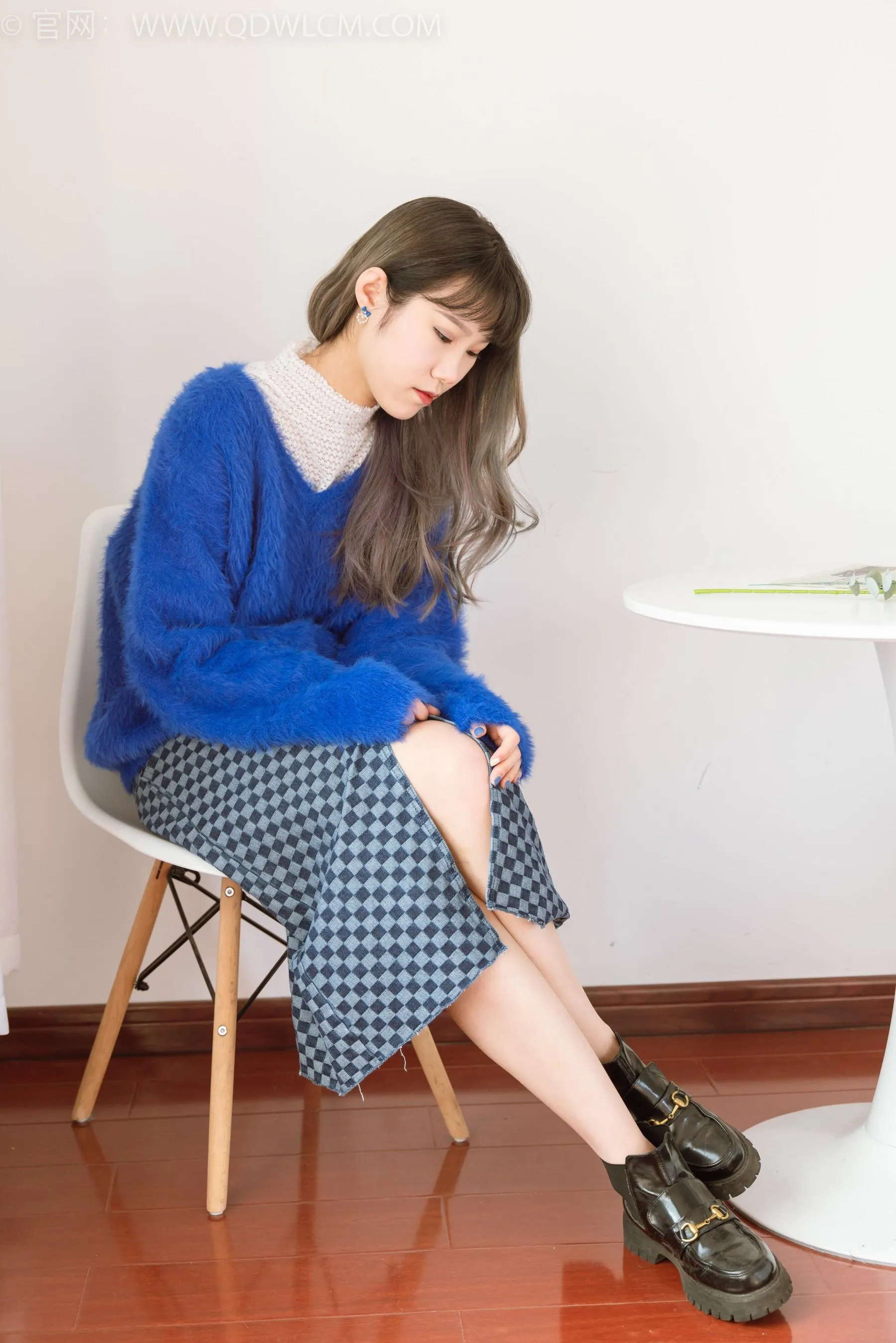 物恋传媒 NO.1507 依依-蓝色情怀 [140P]插图5